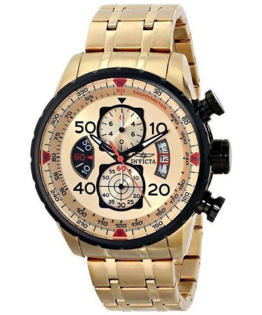 Invicta Aviator Chronograph Quartz 17205 Mens Watch