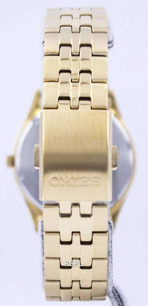 Seiko Core Solar Gold Tone SNE036 SNE036P1 SNE036P Mens Watch