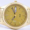 Seiko Core Solar Gold Tone SNE036 SNE036P1 SNE036P Mens Watch