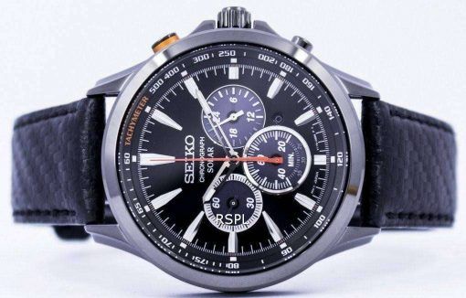 Seiko Solar Chronograph Tachymeter SSC499 SSC499P1 SSC499P Mens Watch