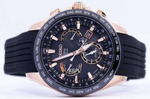 Seiko Astron GPS Solar Dual Time Japan Made SSE055 SSE055J1 SSE055J Mens Watch