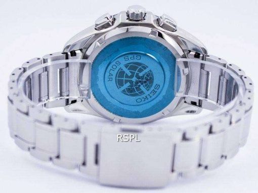 Seiko Astron GPS Solar Dual Time Japan Made SSE077 SSE077J1 SSE077J Mens Watch