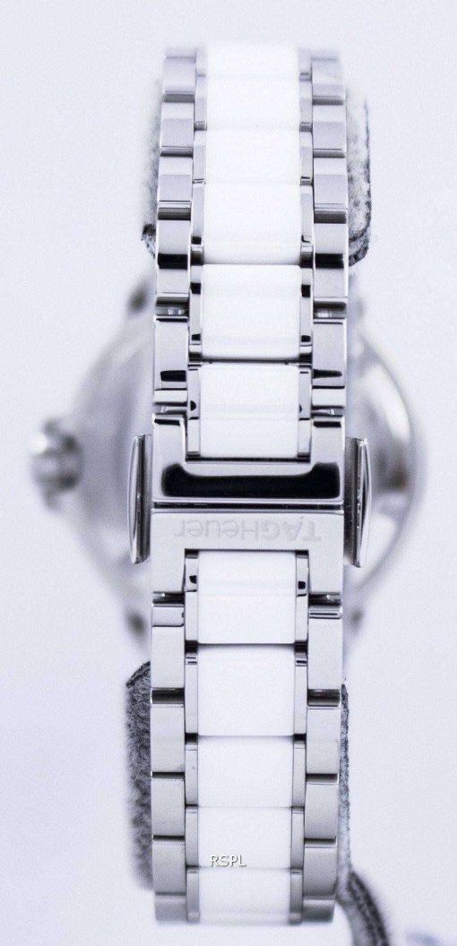 Tag Heuer Formula 1 White Ceramic Diamonds Swiss Made WAH1213.BA0861 Women's Watch