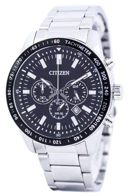 Citizen Quartz Chronograph Tachymeter AN8070-53E Men's Watch