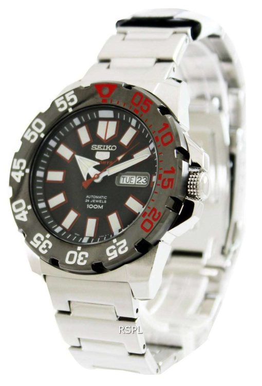 Seiko 5 Sports Automatic Monster SRP487 SRP487K1 SRP487K Mens Watch