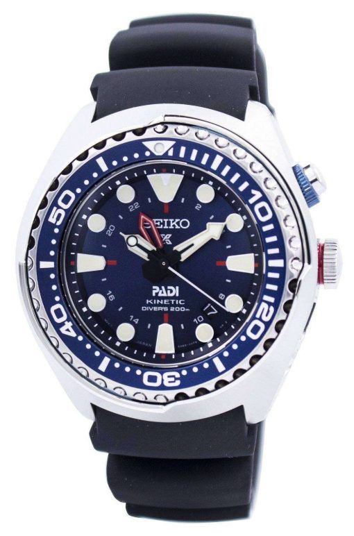 Seiko Prospex Kinetic GMT Diver's "PADI" Edition SUN065P SUN065P1 SUN065P Men's Watch