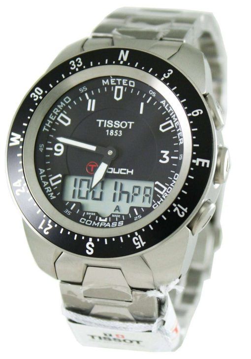 Tissot T 터치 전문가 파일럿 아날로그-디지털 T013.420.44.057.00 Mens 시계