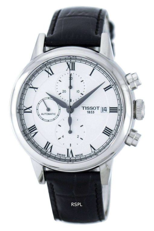 Tissot 카슨 자동 크로 노 그래프 T085.427.16.013.00 T0854271601300 남자의 시계