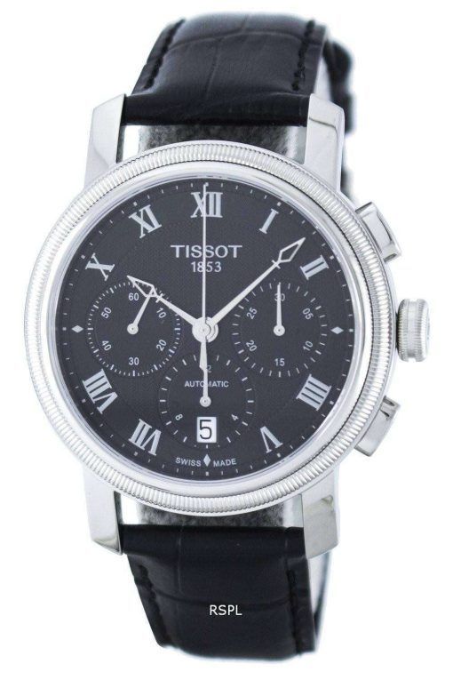 Tissot T-클래식 브리지 자동 크로 노 그래프 T097.427.16.053.00 T0974271605300 남자 시계