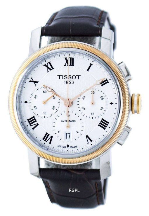 Tissot T-클래식 브리지 자동 크로 노 그래프 T097.427.26.033.00 T0974272603300 남자 시계