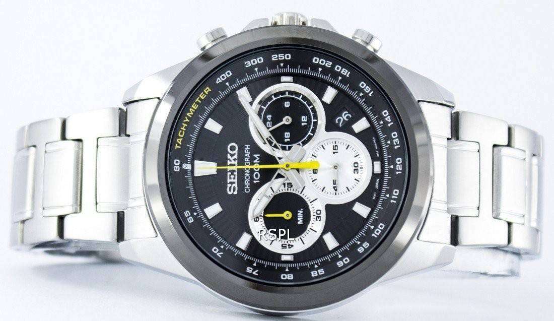 세이 코 크로 노 그래프 쿼 츠 시 SSB247 SSB247P1 SSB247P 남자의 시계