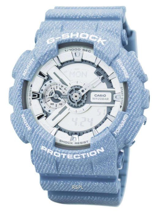 카시오 G 쇼크 아날로그 디지털 GA-110DC-2A7 남자의 시계