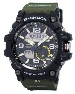 건반의 g 조-충격 Mudmaster 아날로그 디지털 트윈 센서 GG-1000-1A3 남자 시계