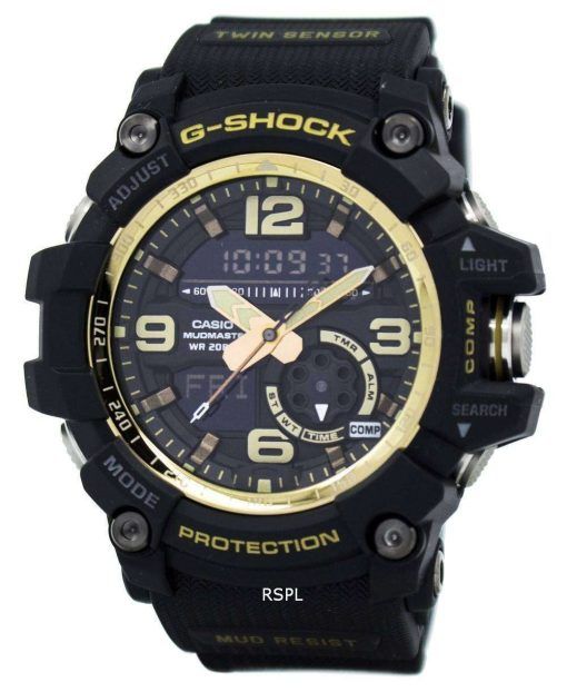 건반의 g 조-충격 MUDMASTER 아날로그-디지털 세계 시간 알람 GG-1000 기가바이트-1A 남자의 시계