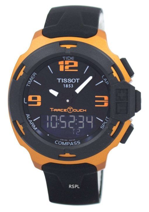 Tissot T-경주 터치 아날로그-디지털 T081.420.97.057.03 T0814209705703 남자의 시계