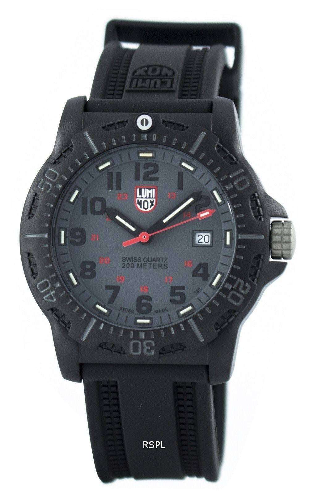 Luminox 토지 작전 탄소 8800 시리즈 스위스 쿼 츠 XL Luminox 토지 작전 탄소 8800 시리즈 스위스 쿼 츠 XL.8802 남자의 시계