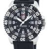 Luminox 바다 해군 물개 강철 Colormark 3150 시리즈 스위스 쿼 츠 XS.3151.NV 남자의 시계