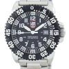 Luminox 바다 해군 물개 강철 Colormark 3150 시리즈 스위스 쿼 츠 XS.3152.NV 남자의 시계