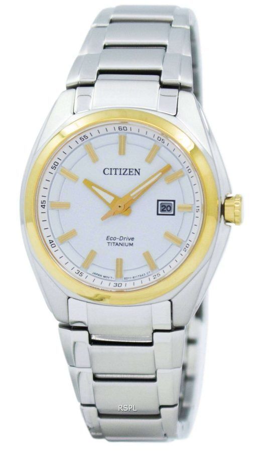 시민 에코 드라이브 티타늄 EW2214-52A 여자의 시계