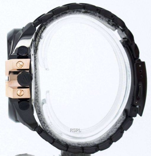 디젤 석 영 장 크로 노 그래프 블랙 다이얼 DZ4309 남자의 시계