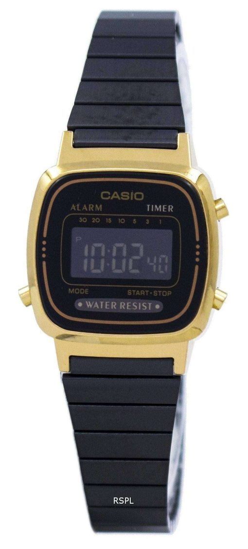 카시오 빈티지 알람 디지털 LA670WEGB-1B 여자의 시계
