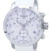 Tissot T 스포츠 PRC 200 크로 노 그래프 타키 미터 T055.417.17.017.00 T0554171701700 남자의 시계