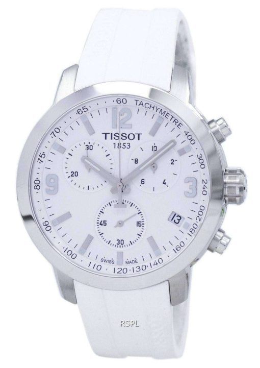 Tissot T 스포츠 PRC 200 크로 노 그래프 타키 미터 T055.417.17.017.00 T0554171701700 남자의 시계
