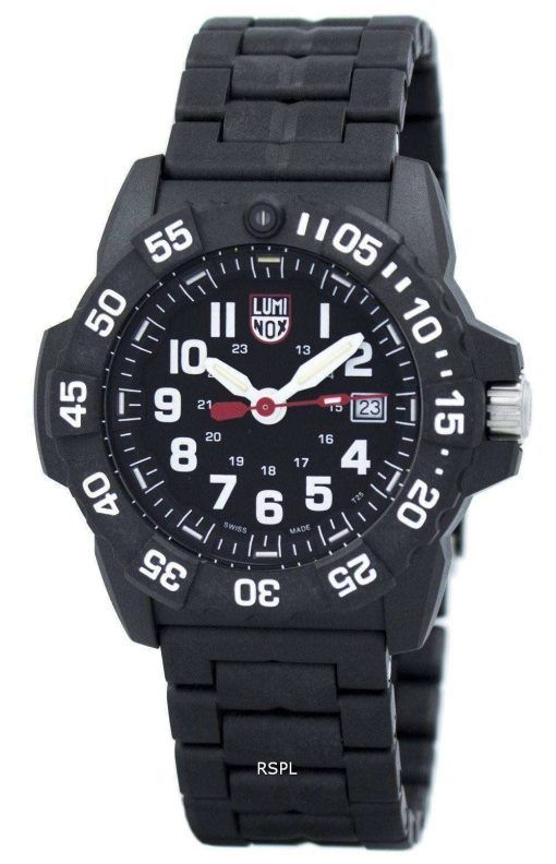 Luminox 해군 물개 3500 시리즈 석 영 XS.3502 남자 시계