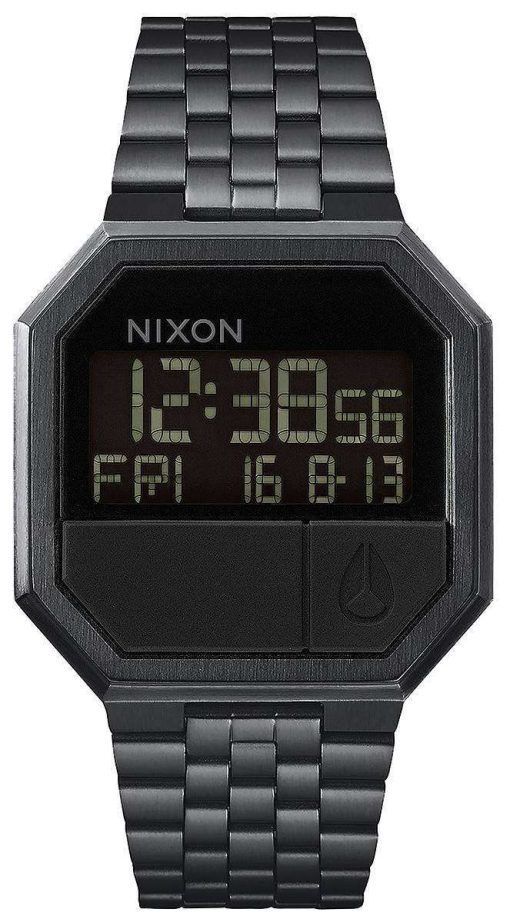 닉슨 다시 실행된 알람 디지털 A158-001-00 남자 시계