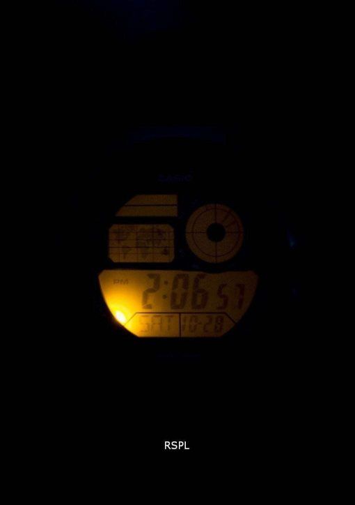 카시오 청소년 시리즈 조명 세계 시간 알람 AE-1000W-4BV 남자의 시계