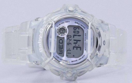 건반 베이비-G 충격 방지 디지털 세계 시간 석 영 BG-169R-7E 여자 시계