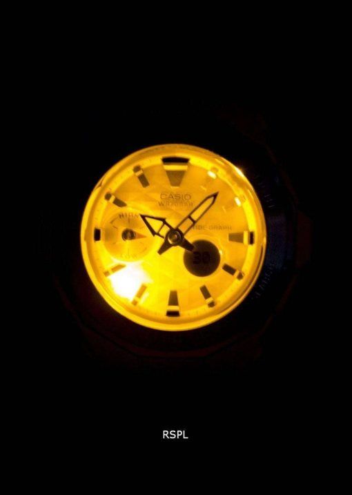 건반 베이비-G Glamping 충격 저항 타이 드 그래프 BGA-225-7A 여자의 시계