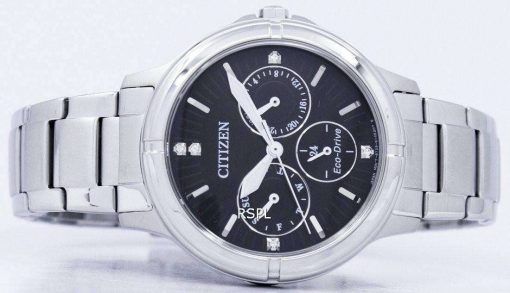 시민 에코 드라이브 다이아몬드 악센트 FD2030-51E 여자의 시계
