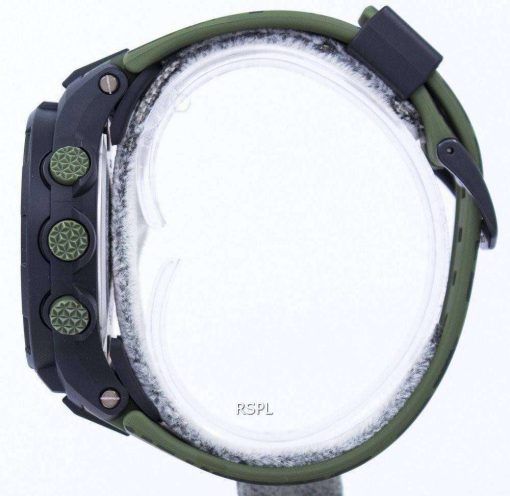건반 Protrek 세계 시간 저온 힘든 태양 디지털 PRG-300 CM-3 남자의 시계