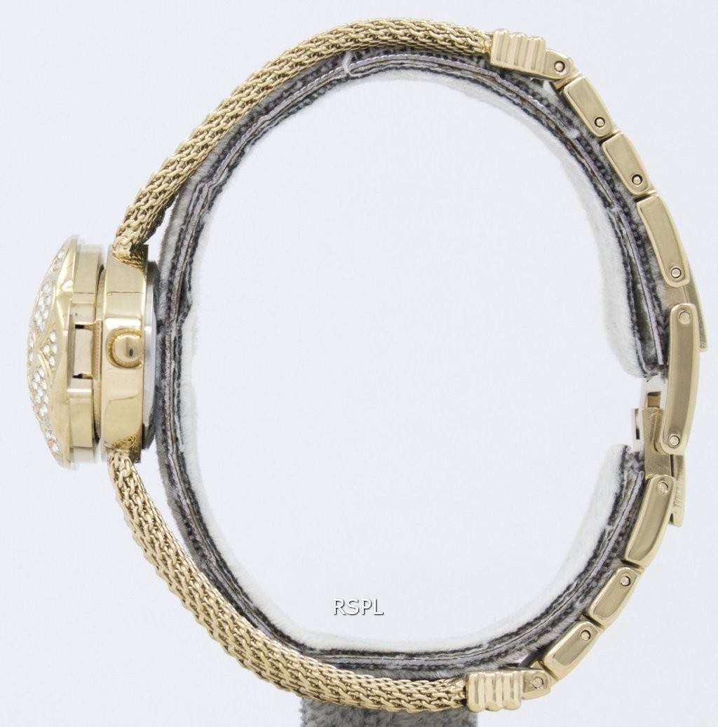 앤 클라인 쿼 츠와로 브 스키 크리스탈 멀티 체인 1046CHCV 여자 시계 3 앤 클라인 쿼 츠와로 브 스키 크리스탈 멀티 체인 1046CHCV 여자 시계