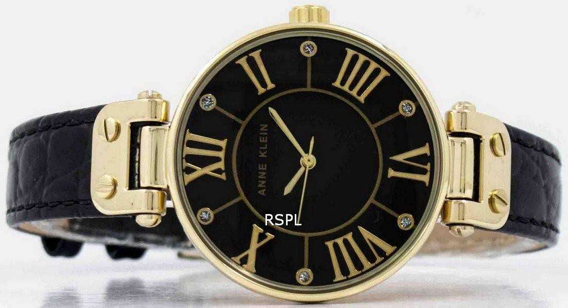 앤 클라인 쿼 츠 다이아몬드 악센트 1396BMBK 여자 시계 4 앤 클라인 쿼 츠 다이아몬드 악센트 1396BMBK 여자 시계
