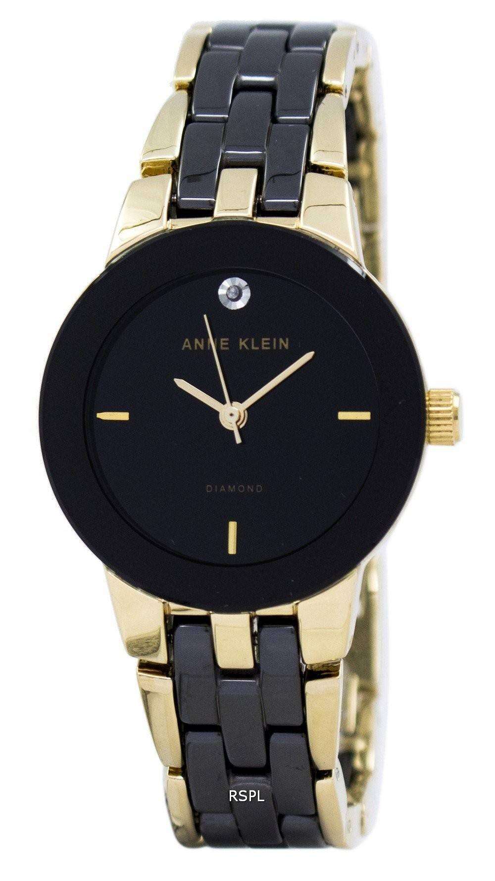 앤 클라인 석 영 1610BKGB 여자의 시계 1 앤 클라인 석 영 1610BKGB 여자의 시계