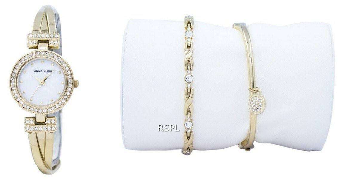 앤 클라인 쿼 츠와로 브 스키 크리스탈 1868GBST 여자의 시계 1 앤 클라인 쿼 츠와로 브 스키 크리스탈 1868GBST 여자의 시계