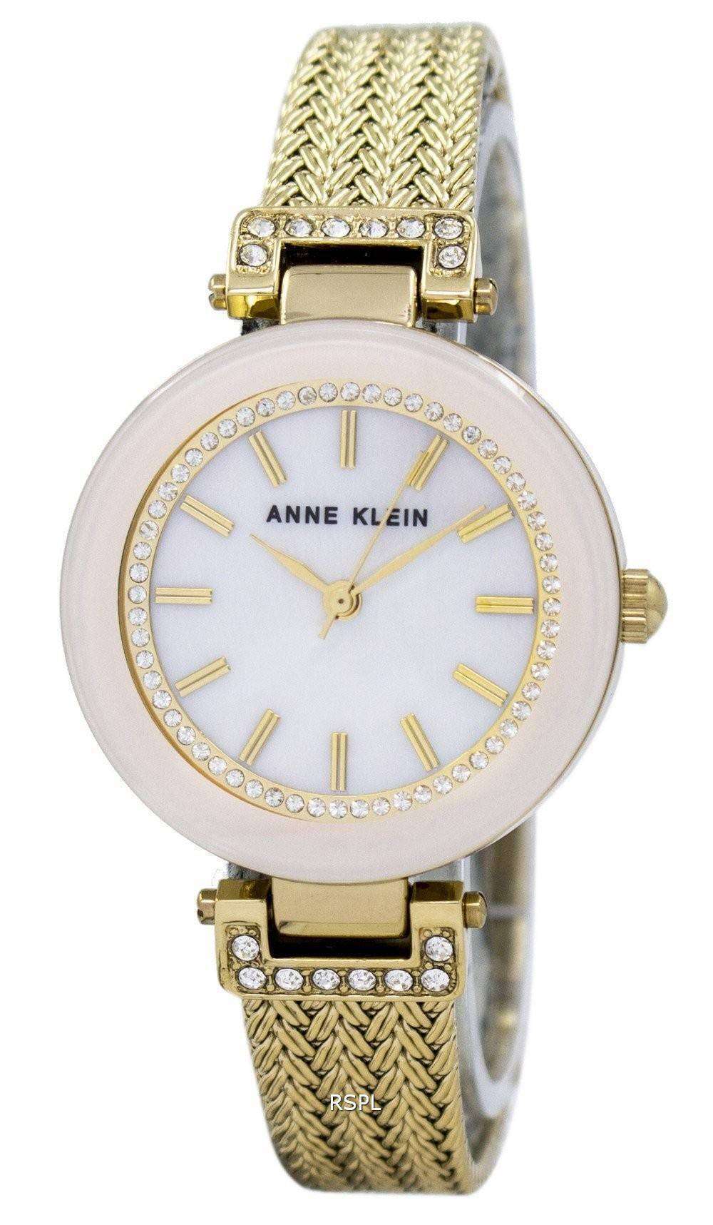 앤 클라인 쿼 츠와로 브 스키 크리스탈 1906PMGB 여자의 시계 1 앤 클라인 쿼 츠와로 브 스키 크리스탈 1906PMGB 여자의 시계