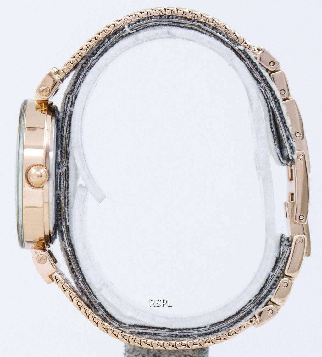 앤 클라인 쿼 츠와로 브 스키 크리스탈 1906RGRG 여자의 시계 2 앤 클라인 쿼 츠와로 브 스키 크리스탈 1906RGRG 여자의 시계