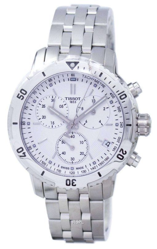 Tissot T 스포츠 PRS 200 크로 노 그래프 석 영 T067.417.11.031.01 T0674171103101 남자의 시계