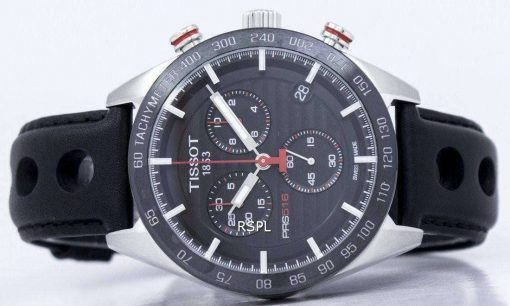 Tissot T 스포츠 PRS 516 크로 노 그래프 석 영 T100.417.16.051.00 T1004171605100 남자의 시계