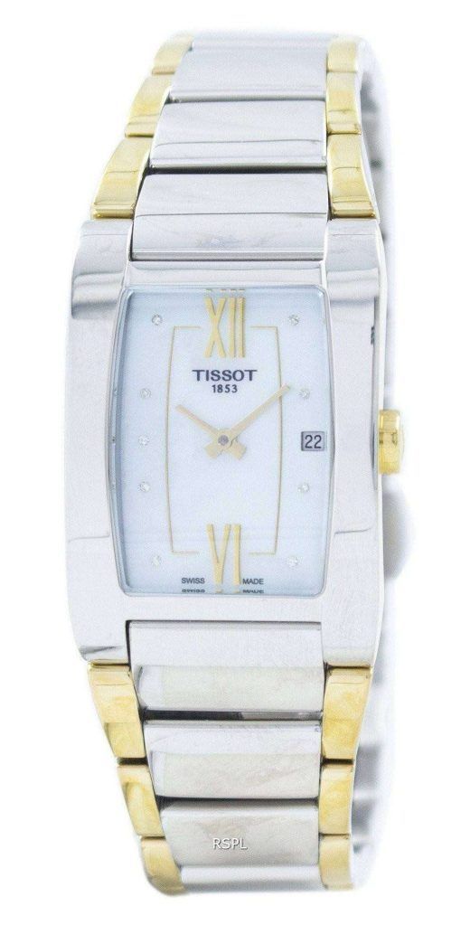 Tissot Generosi-T 석 영 다이아몬드 악센트 T105.309.22.116.00 T1053092211600 여자의 시계