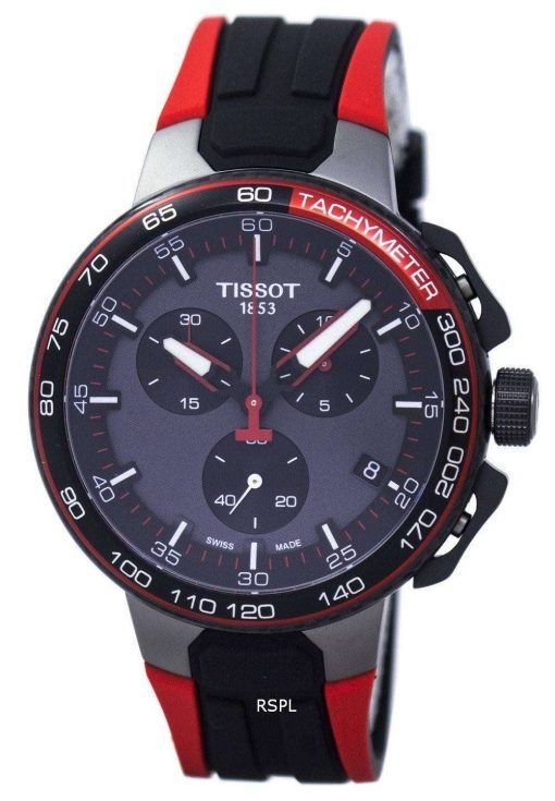 Tissot T-경주 자전거 Vuelta 2017 크로 노 그래프 T111.417.37.441.01 T1114173744101 남자의 시계