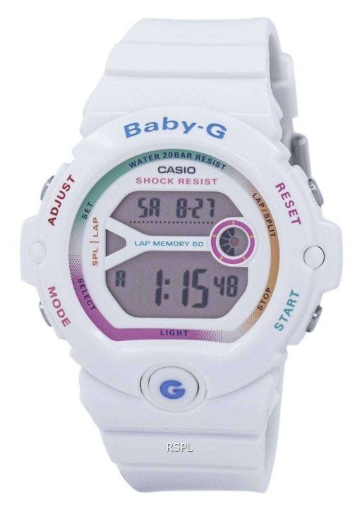 건반 베이비-G 충격 방지 디지털 BG-6903-7 C C BG6903-7 여자의 시계