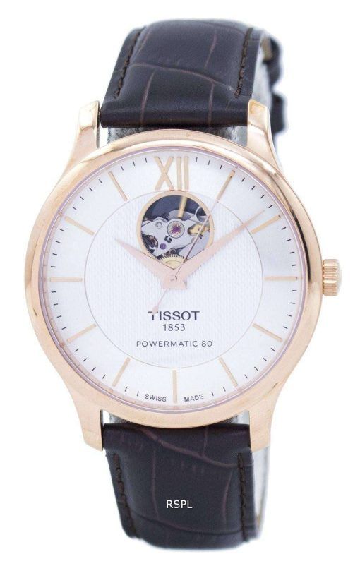 Tissot T-클래식 전통 열린 마음 자동 T063.907.36.038.00 T0639073603800 남자 시계