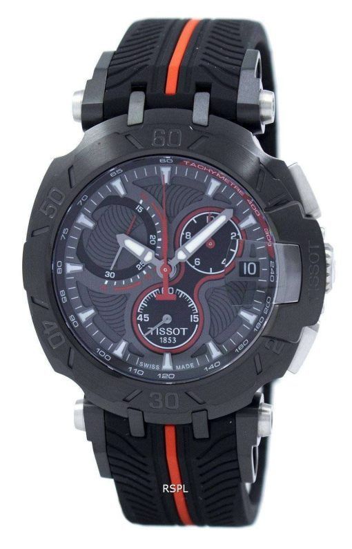 Tissot T 스포츠 T-레이스 크로 노 그래프 석 영 T092.417.37.067.00 T0924173706700 남자의 시계