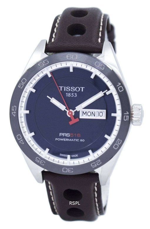 Tissot T 스포츠 PRS 516 Powermatic 80 자동 T100.430.16.041.00 T1004301604100 남자 시계