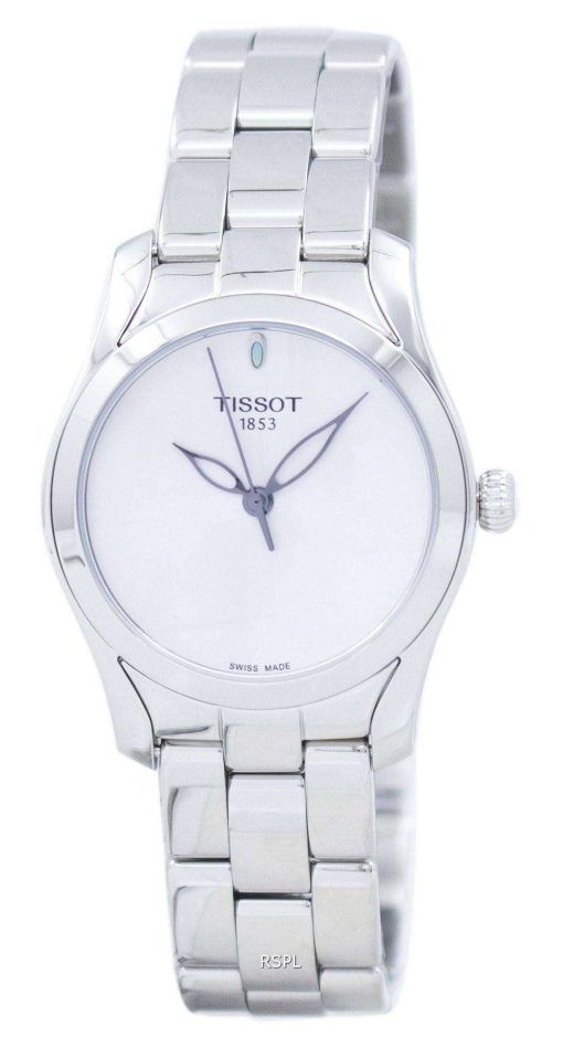 Tissot T-레이디 T-웨이브 석 영 아날로그 T112.210.11.031.00 T1122101103100 여자의 시계