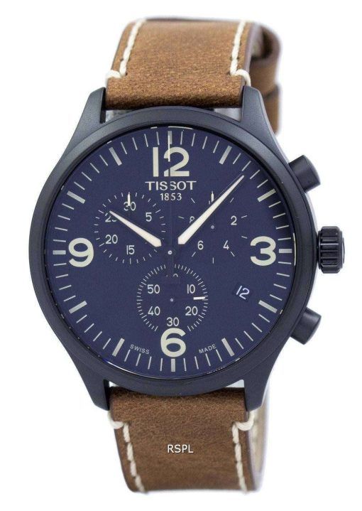 Tissot T 스포츠 크로 노 그래프 XL 석 영 T116.617.36.057.00 T1166173605700 남자 시계